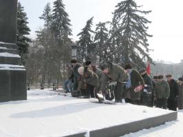 В Белгороде чтут память В.И. Ленина