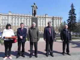 В Белгородской области КПРФ отметила день рождения Ленина