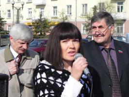 Белгородские коммунисты провели Первомайскую демонстрацию