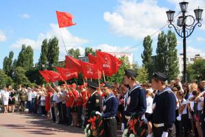С.В. Муравленко на праздновании присвоения Старому Осколу звания «Города воинской славы»