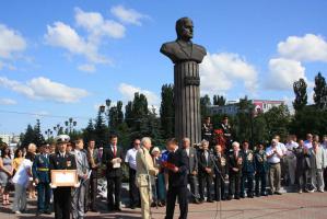 С.В. Муравленко на праздновании присвоения Старому Осколу звания «Города воинской славы»
