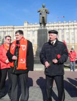 В День Октябрьской революции белгородские коммунисты почтили память её вождя
