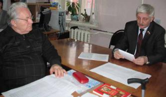 В Белгородском обкоме КПРФ прошла встреча с ветеранами партии