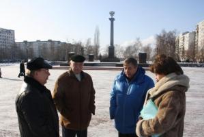 С.В. Муравленко встретился с главой администрации Старого Оскола П.Е. Шишкиным
