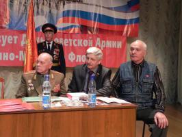 В Белгородском Доме офицеров прошёл вечер в честь Дня защитников Отечества