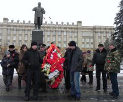 В Белгороде ветераны советских Вооружённых сил и коммунисты почтили память защитников Отечества