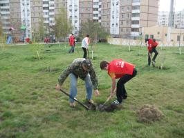 Белгородские комсомольцы провели Ленинский субботник