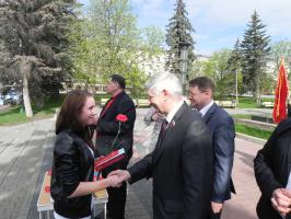 В Белгороде отметили 142-ю годовщину со дня рождения Ленина