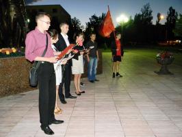 Комсомольцы Белгородской области провели «марафон памяти»