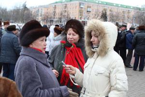 Белгородские коммунисты провели митинг в защиту памятника В.И. Ленину