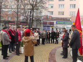 Белгородская область: Праздник Великого Октября прошёл под знаком протеста