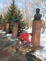 Белгородские коммунисты и их союзники 23 февраля почтили память героев Красной Армии