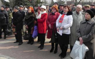 В Белгороде прошёл митинг с требованием остановить обнищание белгородцев (добавлено видео)