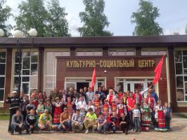 Белгородская область: Молодые коммунисты и комсомольцы Валуйского района провели массовый мотопробег, посвящённый 70-летию Победы!