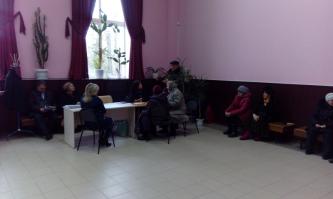 Анастасия Байбикова провела приём граждан в п.Октябрьский Белгородского района.