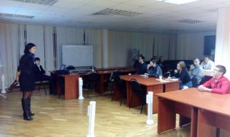 Депутат Белгородской областной Думы Анастасия Байбикова провела лекцию на тему гражданской активности.