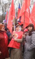 БРО «ВЖС-Надежда России» приняло участие в митинге-концерте «Мы вместе», посвященном вторая годовщина воссоединения Крыма с Россией