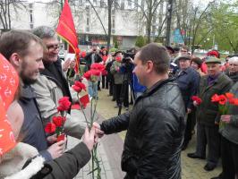 Белгородские коммунисты и их сторонники отметили день рождения Ленина