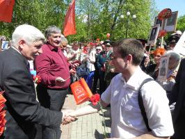Белгородские коммунисты и их союзники отметили День Победы