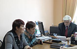 Встреча с жителями Ракитянского района
