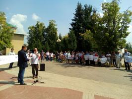 Белгородцы провели митинг за продовольственную безопасность