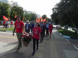 Белгородцам представили региональную группу КПРФ, участвующую в выборах кандидатов в депутаты Государственной Думы седьмого созыва