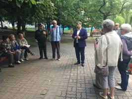 Кандидат в губернаторы Белгородской области от КПРФ Станислав Панов провел встречи с жителями г.Белгорода