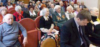 Белгородское региональное отделение «Дети войны» провело торжественное собрание в честь 100-летия Великого Октября