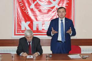 Белгород с рабочим визитом посетил заместитель Председателя ЦК КПРФ Ю.В. Афонин