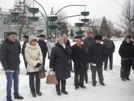 Шебекинцы провели митинг в поддержку П.Н. Грудинина