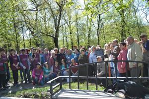 Скажите ДА памятному знаку в Парке памяти