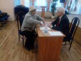 Прием депутата в Ракитном